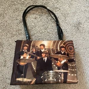 Beatles Phot Bag Purse with Bling